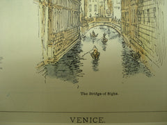 Sketches of Venice, Venice, Italy, EUR, 1900, Unknown