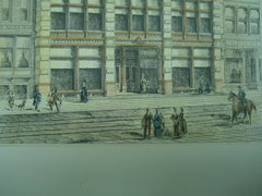 the Store Building for Mrs. Mary S. Van Beuren , New York, NY, 1891, D'oench & Simon
