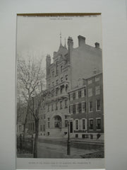 Athletic Club of the Schuylkill Navy, Philadelphia, PA, 1891, Willis G. Hale