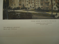 Tudor Manor Apartments , Chicago, IL, 1926, Leichenko & Esser