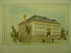 Wilmerding School Building , Pittsburgh, PA, 1898, C. M. Bartberger