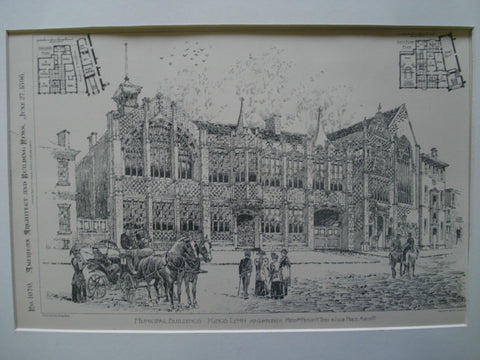 Municipal Buildings , King's Lynn, England, UK, 1896, Philip H Tree & Ivor Price