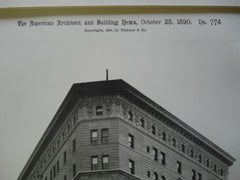 Hotel Imperial, Broadway and 32nd Street, New York, NY, 1890, McKim, Mead & White