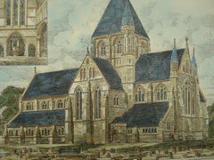 St. Mary's Church , Woolrich, London, England, UK, 1880, E. F. C. Clarke