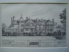 The Grange , Walton-on-Thames, England, UK, 1884, Rowland Plumbe