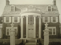 House of Senator Ernest E. Rogers , New London, CT, 1926, Dwight James Baum & A. Graham Creighton