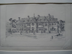 Frimley Court , Surrey, England, UK, 1904, F. Steward Taylor