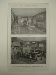 House of Frank R. Mackenzie, Esq., Narragansett Pier, RI, 1916, Eleazer B. Homer