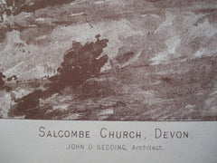 Salcombe Church , Devon, England, UK, 1890, John D. Sedding