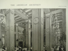 Main Dining Room of the Hotel Ansley , Atlanta, GA, 1916, Brinton B. Davis