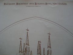 Saints Probus and Grace Church , Probus, Cornwall, England, UK, 1888, Not Stated