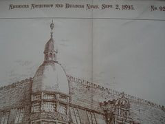 York Buildings erected for York Street Property Company , Manchester, England, UK, 1893, Charles Clegg & Son