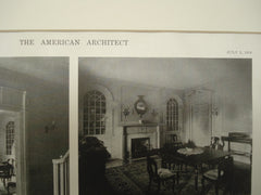 House of George Forrester, Esq., Atlanta, GA, 1916, Hentz, Reid & Adler