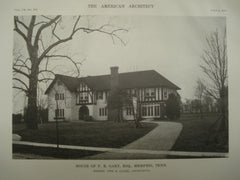 House of F. E. Gary, Esq., Memphis, TN, 1916, Otis & Clark