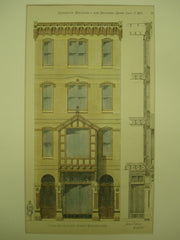 Store on Chestnut Street , Philadelphia, PA, 1877, James P. Sims