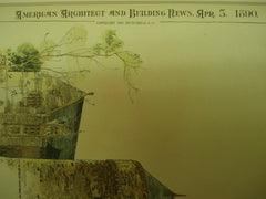 Storage and Warehouse Deposit Company , Minneapolis, MN, 1890, L. S. Buffington