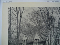 Residence of Mr. H. J. Monson, Rocky River Village, OH, 1930, Bohnard and Parsson