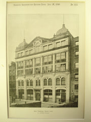 New Premises, Drury Lane, London, England, EUR, 1898, C.F. Hayward
