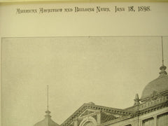 New Premises, Drury Lane, London, England, EUR, 1898, C.F. Hayward