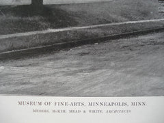 Museum of Fine-Arts , Minneapolis, MN, 1915, Messrs. McKim, Mead & White