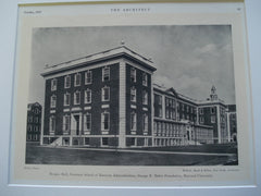 Morgan Hall, Graduate School of Business, George A. Baker Foundation, Harvard University, Cambridge, MA, 1927, McKim, Mead and White