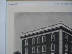 Morgan Hall, Graduate School of Business, George A. Baker Foundation, Harvard University, Cambridge, MA, 1927, McKim, Mead and White