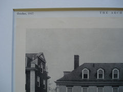 Faculty Club, Graduate School of Business, George A. Baker Foundation, Harvard University, Cambridge, MA, 1927, McKim, Mead and White