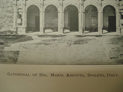 Cathedral of Sta. Maria Assunta, Spoleto, Italy, EUR, 1897, Unknown