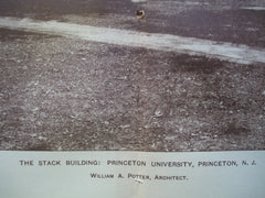 Stack Building: Princeton University, Princeton, NJ, 1898, William A. Potter