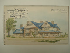 House, near Quocue, Long Island, NY, 1886, William A. Bates