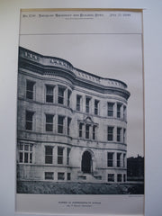Number 504 Commonwealth Avenue, Boston, MA, 1899, Jas. T. Kelley