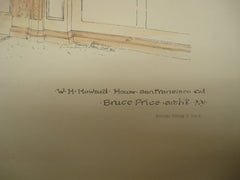 W. H. Howard House , San Francisco, CA, 1886, Bruce Price