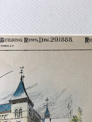St. Andrew's Church and Parish House, Boston, MA, 1888, Allen and Kenway