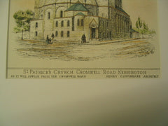St. Patrick's Church on Cromwell Road, Kensington, England, UK, 1873, Henry Conybeare
