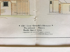 Governor Brook House, Medford, MA, 1895, Albert Fernald