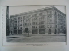 Youth's Companion Building on Columbus Ave., Boston, MA, 1892, Hartwell and Richardson