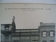 House of George O. Shattuck, Esq on 166 Beacon St., Boston, MA, 1891, Cabot and Chandler