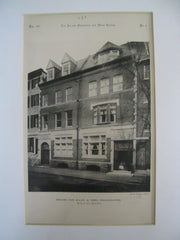 Houses for Allan H. Reed, Philadelphia, PA, 1889, Brown and Day