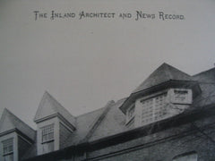 Houses for Allan H. Reed, Philadelphia, PA, 1889, Brown and Day