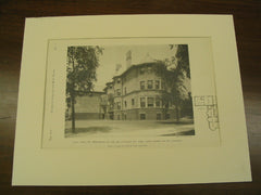 SE View of Residence at No. 620 Division St., Cor. Lake Shore Drive, Chicago, IL, 1890, Pond & Pond