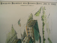 Standard Underground Cable Company Works, Brinton, PA, 1892, Frank Irving Cooper