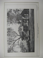 Stable of Frederick P. Fish, Longwood, MA, 1904, Winslow and Bigelow