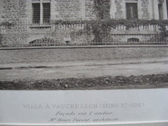 Villa a Vaucresson, Seine-et-Oise, France, EUR, 1896, Henri Parent