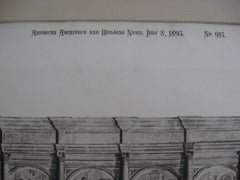 Grande Cheminee, Pierre, France, EUR, 1893, Travail Francais
