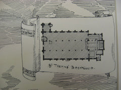 St. Thomas' Church, Brentwood, England, UK, 1884, Ernest C. Lee