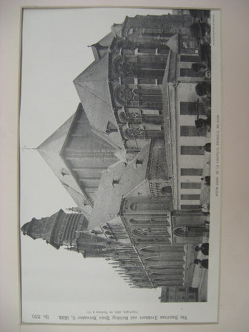 Notre Dame de la Chapelle, Brussels, Belgium, EUR, 1892