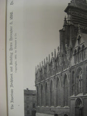 Notre Dame de la Chapelle, Brussels, Belgium, EUR, 1892