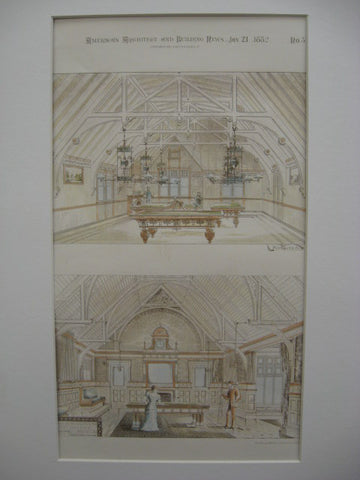Hotel Billard Room, 1882, Fideliter