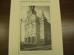 Church of St. John the Baptist, Quebec, CAN, 1888, J. F. Peachy