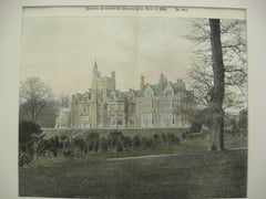 Stanmore Hall, Middlesex, England, UK, 1893, Brightwen Binyon